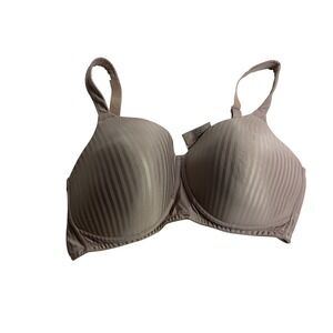 Playtex Bra Lightly Lined Full Coverage No Underwire Everyday Comfort 42D ‎ 4707